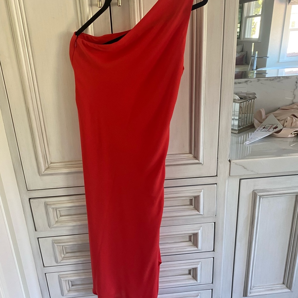 Red dress